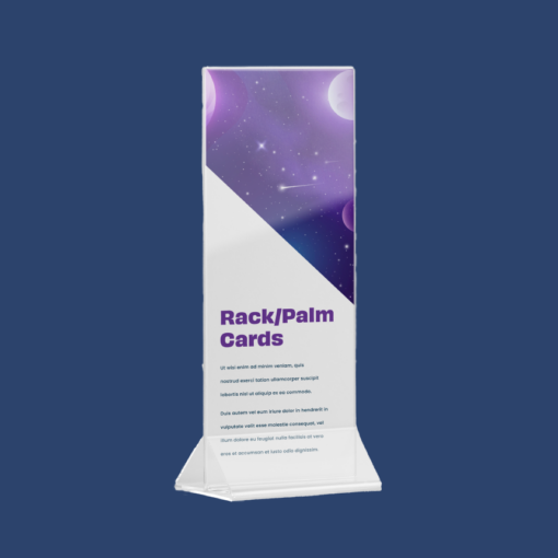 Palm Cards & Rack Cards